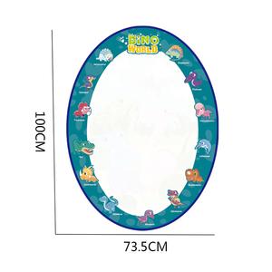 MILI <span class=keywords><strong>dinosaurio</strong></span> forma de <span class=keywords><strong>huevo</strong></span> <span class=keywords><strong>agua</strong></span> Doodle Mat <span class=keywords><strong>agua</strong></span> lienzo carta cognición <span class=keywords><strong>agua</strong></span> dibujo Mat pintura educativa niños Juguetes - Product Image 3