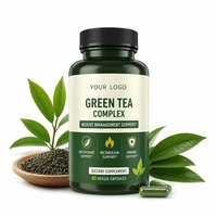 Capsules OEM de qualité supérieure pour la perte de poids et d'extrait de thé vert Brûleur de graisse avec grain de café vert framboise cétone Boost métabolisme énergétique