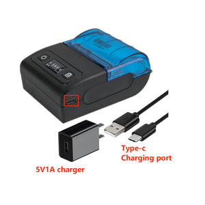 Precio asequible <span class=keywords><strong>Impresora</strong></span> térmica Bluetooth 58mm <span class=keywords><strong>Impresora</strong></span> móvil térmica portátil de recibos - Product Image 5