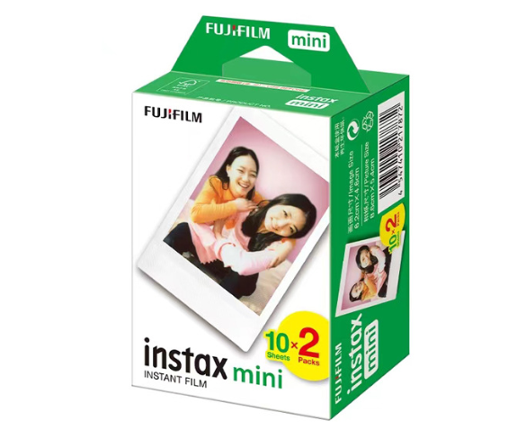 Lerp&Fujifilm Instax Mini Film for Mini7s/8/9/11 Cameras Twin Pack 20 Sheets