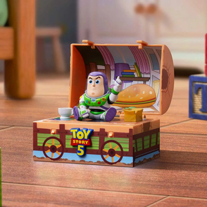 Auténtico POP MART Pixar <span class=keywords><strong>Toy</strong></span> <span class=keywords><strong>Story</strong></span> 5 Series Cofre del Tesoro Escena 9 piezas/set Figura Caja Sorpresa Mini Diorama Decoración de Escritorio Regalo - Product Image 2
