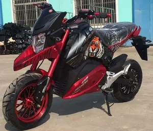 Motocicleta eléctrica todoterreno para adultos, moto deportiva de alta velocidad, de dos ruedas, 5000W, original, China, novedad