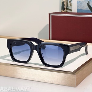 JMM-ENZO EPOXY 51-23-146 Occhiali da Sole <span class=keywords><strong>di</strong></span> Alta Qualità per Uomo e Donna, Design Classico Punk <span class=keywords><strong>di</strong></span> Lusso in Acetato UV400 con Scatola - Product Image 2