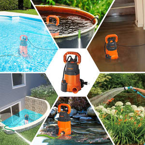 مضخة مستنقع قياسية من Cleartide الأمريكية 1/4HP مضخة مياه غاطسة نظيفة/قذرة مضخة فائدة لحوض السمك - Product Image 2