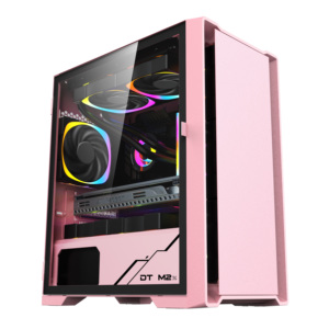 Bán Buôn Máy Tính Để Bàn Kính Tùy Chỉnh Btx Plexiglass Với Fan Hâm Mộ Máy Tính Để Bàn Led Mid Tower Gaming Case - Product Image 2