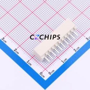 WAFER-HA2.54-10PZZ-Y62 Wire-to-Board Pin Header Through hole Component (THT),P=2.5mm Connector 1x10P 2.5mm Through Hole XHB - Product Image 2