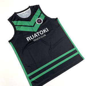 เสื้อบาสเก็ตบอลแบบแห้งเร็วชุดเล่นกีฬาโพลีเอสเตอร์ระบายอากาศได้ดีดีไซน์พิมพ์ซับลิเมชันขนาด XS-XL ออกแบบได้ตามต้องการสำหรับทุกเพศ - Product Image 2