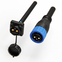 Connecteur de charge circulaire 8P 30A+5A pour vélos et trottinettes électriques, 8 contacts pour remplacement de chargeurs de véhicules électriques