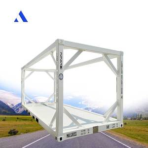 Tùy chỉnh thực hiện CSC chứng nhận ISO tiêu chuẩn 20ft chiều dài 20 feet Container vận chuyển khung trượt - Product Image 3