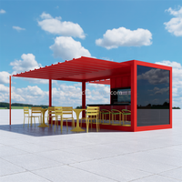 Restaurant conteneur pop-up, café préfabriqué avec cuisine, kiosque, magasin de proximité