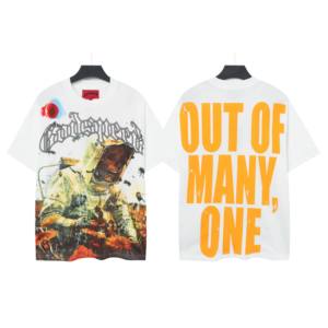 Chattare con noi controllare catalogo Godspeed T-Shirt da uomo 100% cotone Casual DTG stampa camicia dei pesi massimi - Product Image 4