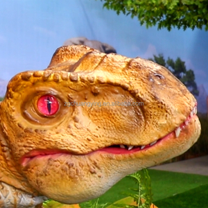 Parchi a tema dinosauro mostra realistico dinosauro a grandezza naturale Baby Tyrannosaurus Rex modello - Product Image 3