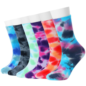Fashion Casual Daily Wear <b>Socks</b> Custom Logo 3d Printed Seamless 360 Digital Sublimation Blank Polyester <b>Knee</b>-<b>high</b> - Product Image 2