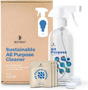 Soluzione per la pulizia multiuso ecologica personalizzata Kit di pulizia per <span class=keywords><strong>tutti</strong></span> <span class=keywords><strong>gli</strong></span> usi pastiglie per la pulizia Non tossiche per la cucina e la casa - Product Image 1