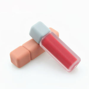 Design unico 5ml 8ml 10ml tubi per lucidalabbra trasparenti con coperchio rosa nero con la tua etichetta - Product Image 4