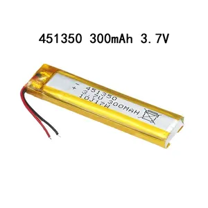 451350 300mAH Shanghai Institute of Chemical Technology UN38.3 certified polymer lithium battery