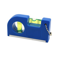 Outil de mesure portable en plastique Niveau à bulle 2 bulles