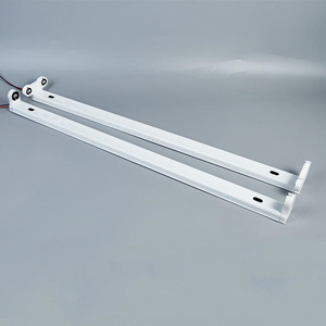 T8 ánh sáng phù hợp đồ đạc đơn/đôi ống mà không bao gồm huỳnh quang dẫn đèn 1.2m PP PC nhà máy bán hàng trực tiếp Bracket LED Đèn - Product Image 1