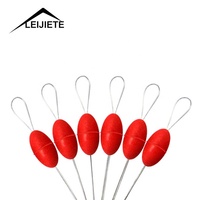 Perles en EVA et silicone pour ligne de pêche à la carpe, stoppeur de flotteur, perles spatiales