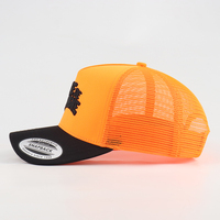 Casquette de plage structurée en maille bicolore Oxford Buckrum avec logo brodé 3D à 5 panneaux, haute qualité, personnalisable, pour la vente en gros
