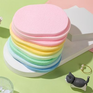 <span class=keywords><strong>Éponges</strong></span> de Nettoyage Visage Cosmétiques pour Spa, Démaquillage, Retrait de Masque, Massage Exfoliant et Exfoliation des Pores - Product Image 1