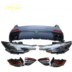 Utilisé pour les pare-chocs <span class=keywords><strong>Maserati</strong></span> <span class=keywords><strong>Levante</strong></span> modifiés avec de nouveaux boîtiers de phares Modification des accessoires avant et arrière - Product Image 2