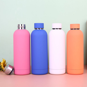 500 мл Изолированная вакуумная Дорожная Спортивная бутылка фляга бутылка для воды уличная бутылка для воды чашка - Product Image 1