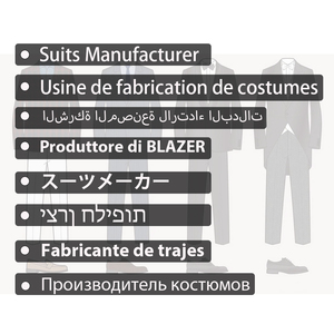 Traje Premium de Dos Piezas para Hombre, Corte Entallado, Solapa con Muescas, Estilo Boutique, para Boda - Product Image 6