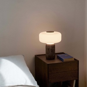 Desk Lamp Marble Base Touch Control LED <b>Light</b> Bedside Table Lamp For Bedroom Living Room Decor - Product Image 4