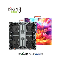 Светодиодные панели D-King P3.91 для сценических фонов, настенная система с алюминиевым корпусом, управление Novastar, для внутренних арендных дисплеев