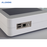 Allsheng Hot Sell Portable Fluorometer 6s/8 Samples DsDNA Dna Rna Quantification Fluorescence Quantitative Detection Analyzer