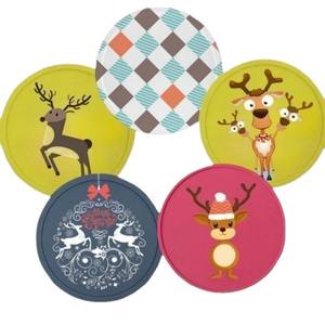 ロゴギフトカスタムソフトゴムPVCコースターカップマットクリスマスシリーズコースターODM/OEMドリンクビールコーヒーコースター - Product Image 3