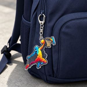 Llavero de Baloncesto al por Mayor, Amuleto Deportivo Artístico, Souvenir de Slam <span class=keywords><strong>Dunk</strong></span>, Venta al por Mayor - Product Image 6