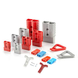 50A 120A 175A 350A Charger <b>Plug</b> Cable SB50 SB120 SB175 SB350 Battery Wire Power Forklift Copper Lug Silicone Wire Connector - Product Image 6