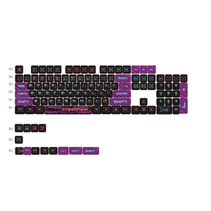 ปุ่มกด PBT พุดดิ้งตามสั่งแบบรัสเซียกระบวนการระเหิดความร้อนปุ่มกดโปร่งแสง - Product Image 4