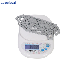 Cadena de <span class=keywords><strong>Bicicleta</strong></span> de Acero Inoxidable Superbsail Industry, Cadena de <span class=keywords><strong>Bicicleta</strong></span> de Rodillos de 7 Velocidades, Anillo de Cadena Pequeño y Ancho para Rueda QM V20 - Product Image 4