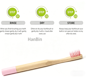 Custom Logo Kids Bamboo <strong>Toothbrushes</strong> Natural Soft Bristles Durable Charcoal <strong>Wooden</strong> Brushes Compostable Design for Children - Product Image 5