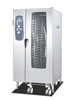 Ration Combi Steamer eléctrico comercial de acero inoxidable Combi Horno de convección tostadora 20 bandejas para la venta