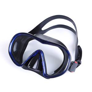 Masque de plongée sans cadre, verre trempé 4,0 mm, silicone, adulte, anti-buée, sports nautiques - Product Image 4