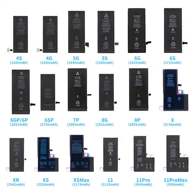 Easy to Replace Battery for iPhone 12 13 14 15 16 with Health Calibration Technology