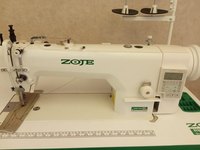 Machine à coudre industrielle Zoje ZJ 0303 à point noué, avec transport supérieur et inférieur, pour cuir épais