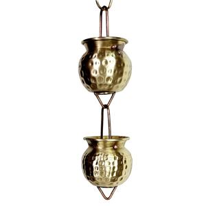 PITCHER martillado cadenas de lluvia para puerta - Product Image 1