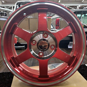 Conception à six rayons en alliage d'aluminium moulé PCD <span class=keywords><strong>15</strong></span> <span class=keywords><strong>pouces</strong></span> 4*100mm avec jantes <span class=keywords><strong>de</strong></span> voitures <span class=keywords><strong>de</strong></span> course ET 35mm pour <span class=keywords><strong>Toyota</strong></span> - Product Image 5