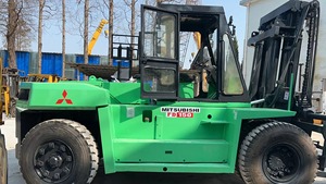 <b>Used</b> Forklifts Mitsubishi FD150 FD160 for Warehouse with Core Component Engine Japan Origin 15000kg in Stock for Sale - Product Image 3