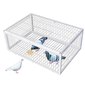 Dört tek yönlü erişim girişleri, taşınabilir açık güvercin kapanları ile kaçış geçirmez tasarım güvercin kafesi ile güvercin kapanları - Product Image 2