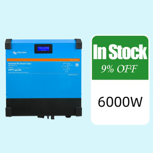 อินเวอร์เตอร์พลังงานแสงอาทิตย์ 6kW รุ่น RS Smart 48/6000 AC-DC-AC หลายเอาต์พุต 230V 50Hz ประสิทธิภาพ 80% แรงดันต่ำ - Product Image 1