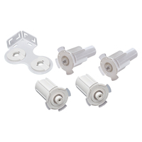 Support de connexion pour stores enrouleurs, support central pour stores multiples, quincaillerie de fixation pour fenêtres