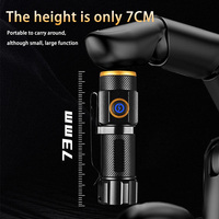 Helius nueva venta al por mayor de alta potencia al aire libre de alto brillo Mini luz fuerte multifunción linterna recargable