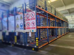 El Sistema de Estanterías Móviles para Paletas (<span class=keywords><strong>AR</strong></span> Mobile) es un Sistema en el que las Estanterías para Paletas se Colocan sobre Bases Móviles Guiadas por Rieles Fijos - Product Image 1