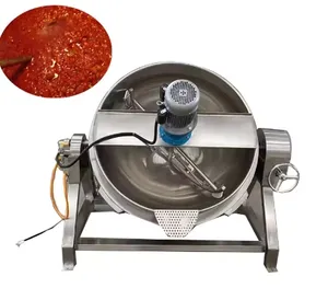 Jam Making Machine / Strawberry Jam Cooking Pot / steam jacketed kettle